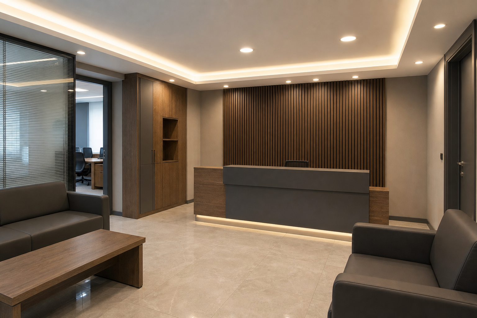 Ofis Dekorasyonu, Çukurambar / Ankara için uygulama görseli